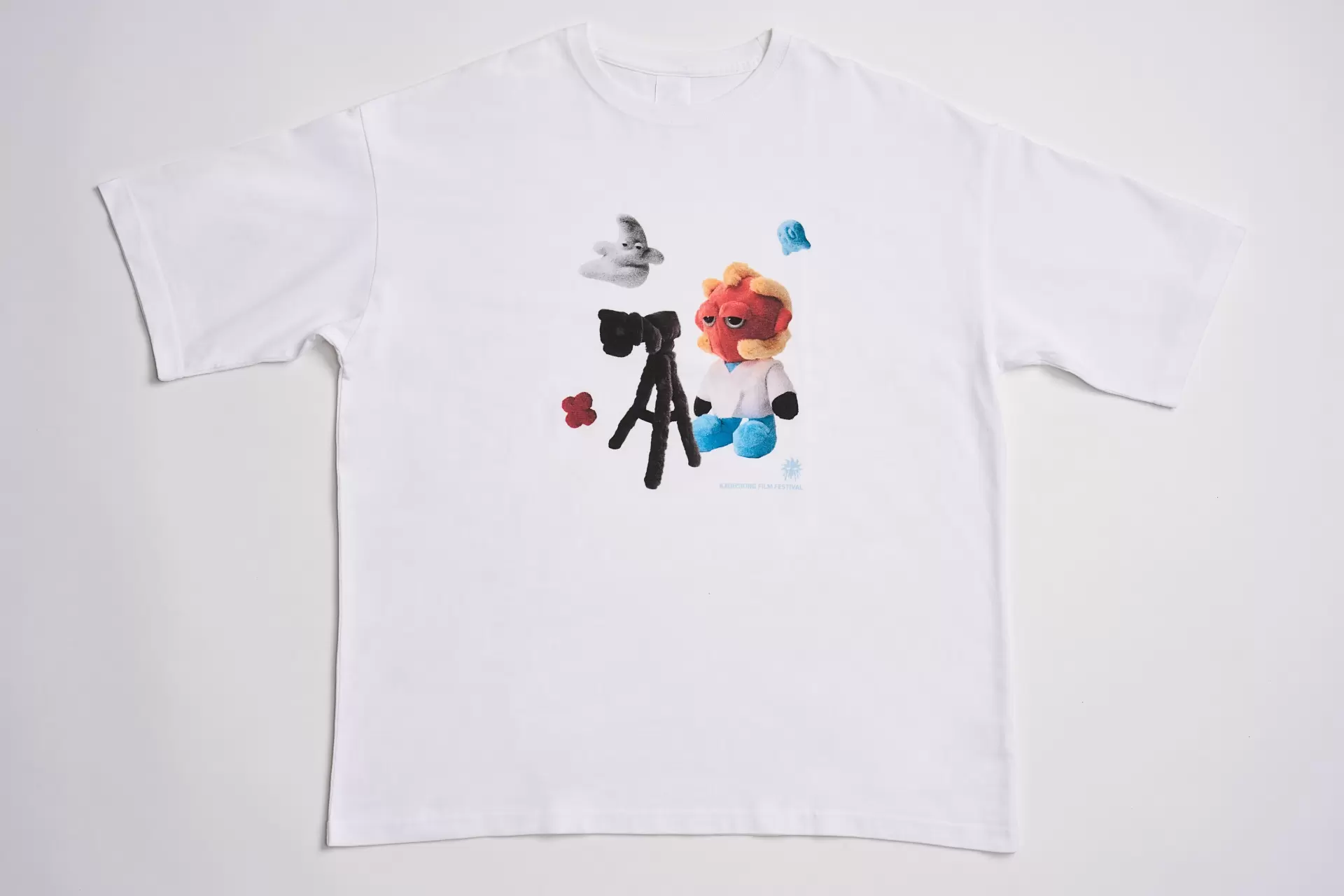 療癒卡麥拉拍攝中 百搭T恤-圖片