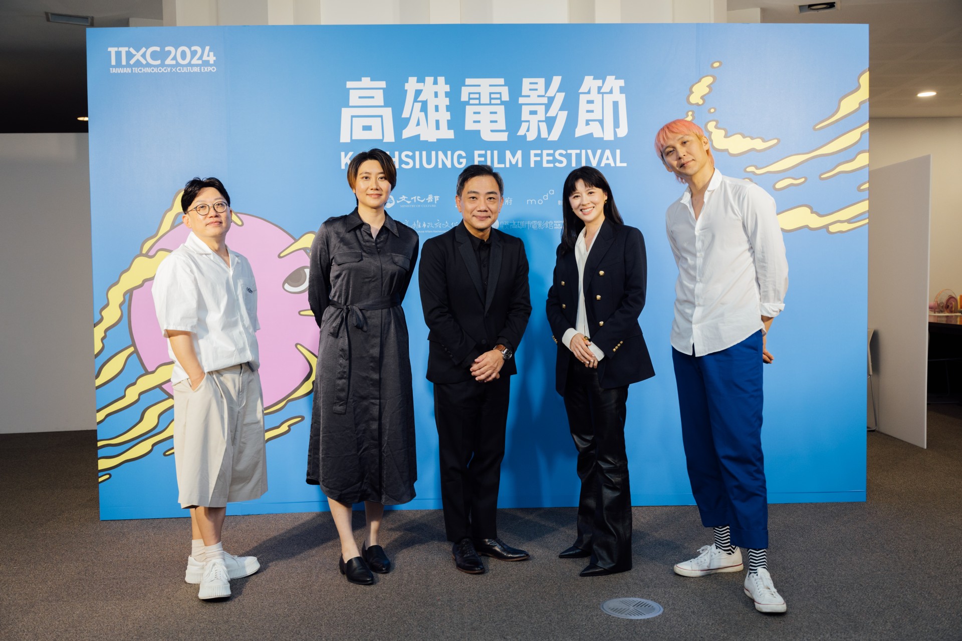 2024 KFF Shorts Competition Jury, from left to right are Jin PARK, Norris WONG, HSIAO Ya-chuan, Allison LIN, SU Hui-yu-圖片